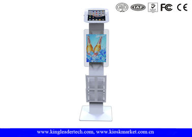 Купить Киоск Ipad Freestanding стойки Ipad миниой безопасный Lockable, панель логоса и шкаф листовки online manufacture