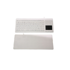 Completely-sealed IP68 Cleanable Antivirus Medical Keyboard with Integrated Touchpad