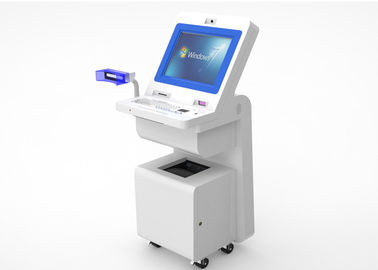 Купить Дисплей СИД киоска ТФТ данным по экрана касания больницы ОЭМ с колесами online manufacture