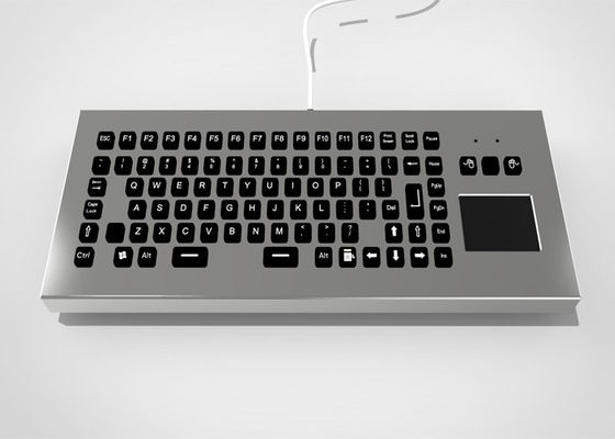 Купить Подсвеченная клавиатура металла USB PS/2 изрезанная настольная с функциональными клавишами и сенсорной панелью online manufacture