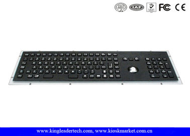 Купить Клавиатура металла черноты киоска 103 ключей с Trackball для панели Маунта online manufacture