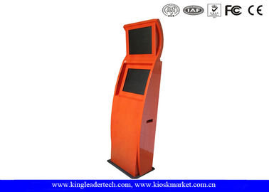 Купить Реклама киоска экрана касания сбережений космоса тонкая Freestanding в 2 дисплеях online manufacture