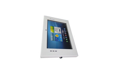 Powder Coated Finish Ipad Security Kiosk Rugged Cold Rolled Steel Metal Case