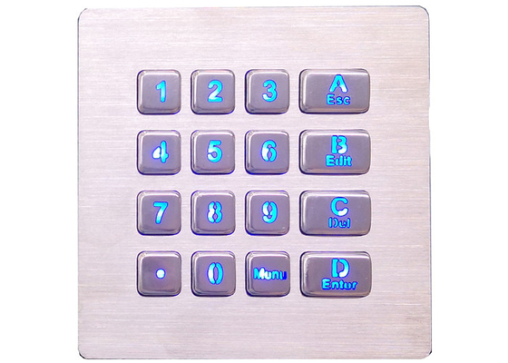 Customized Industrial Numeric Keypad Rugged Waterproof Panel Mount